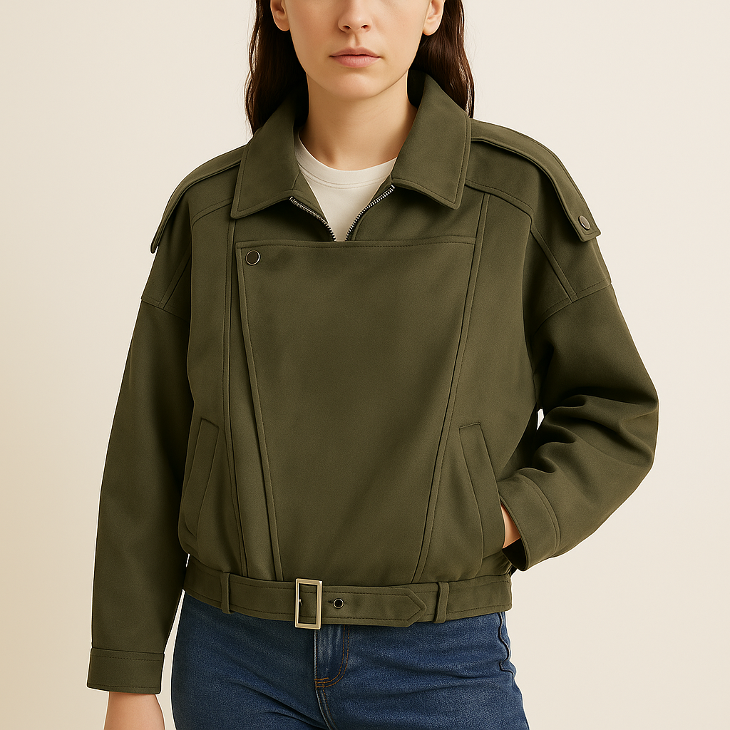 Chaqueta corta para mujer estilo retro - Corvelle