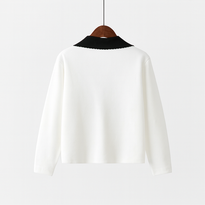 Chaqueta corta de punto estructurado - Irène