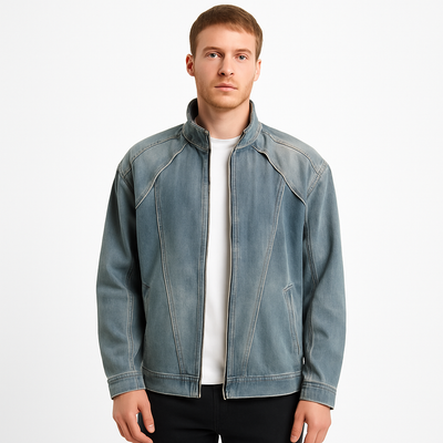 Chaqueta hombre denim efecto lavado – Partew