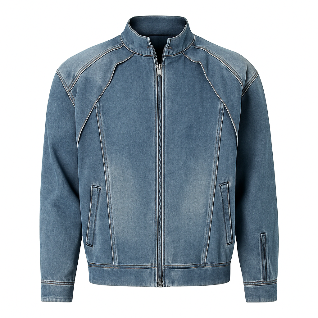 Chaqueta hombre denim efecto lavado – Partew