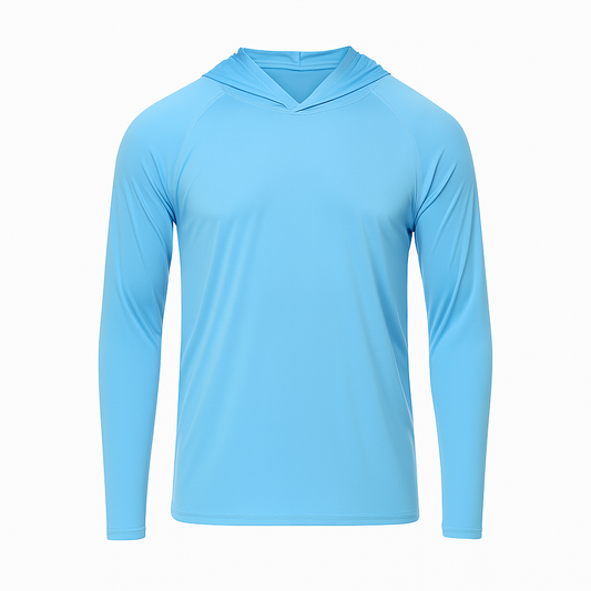 Camiseta hombre manga larga capucha - Drogus