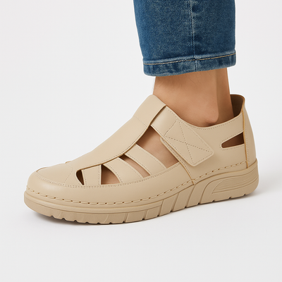 Sandalias de piel ortopedicas para mujer - Lander