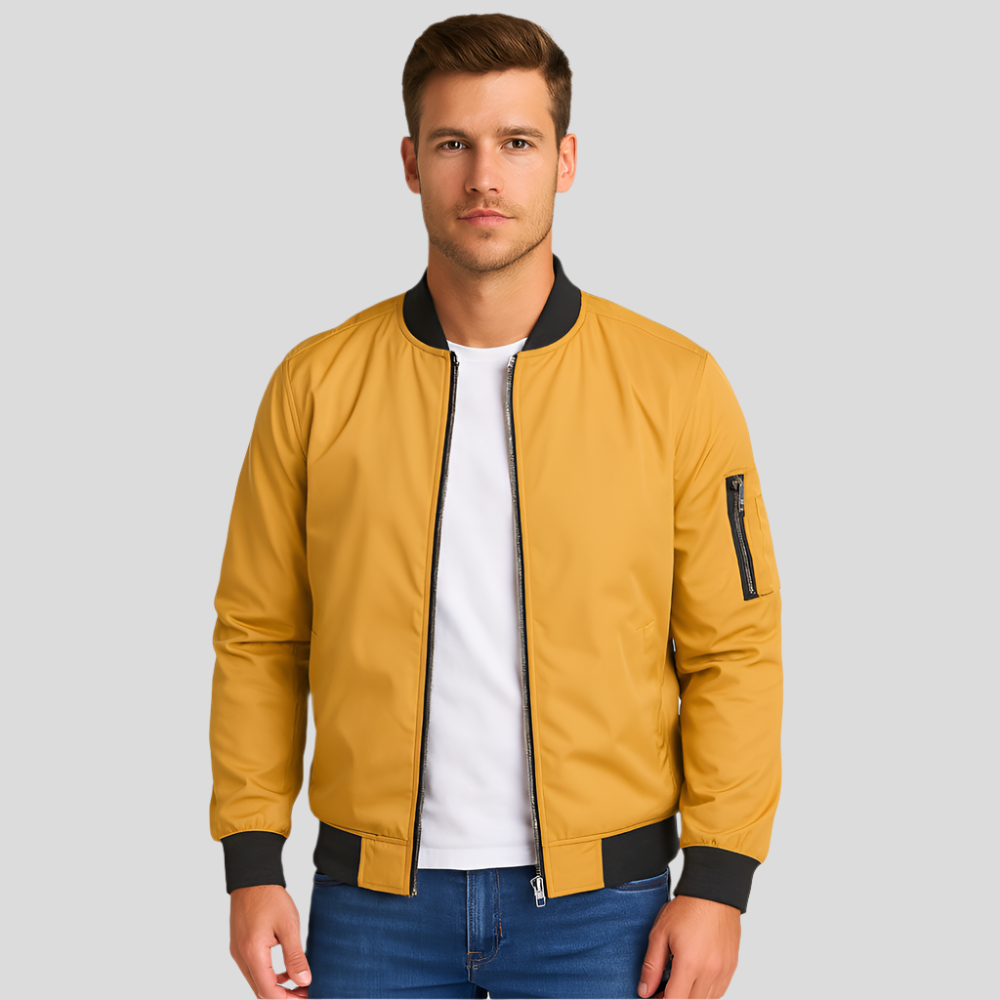 Chaqueta de hombre estilo bomber con bolsillos - Donovan