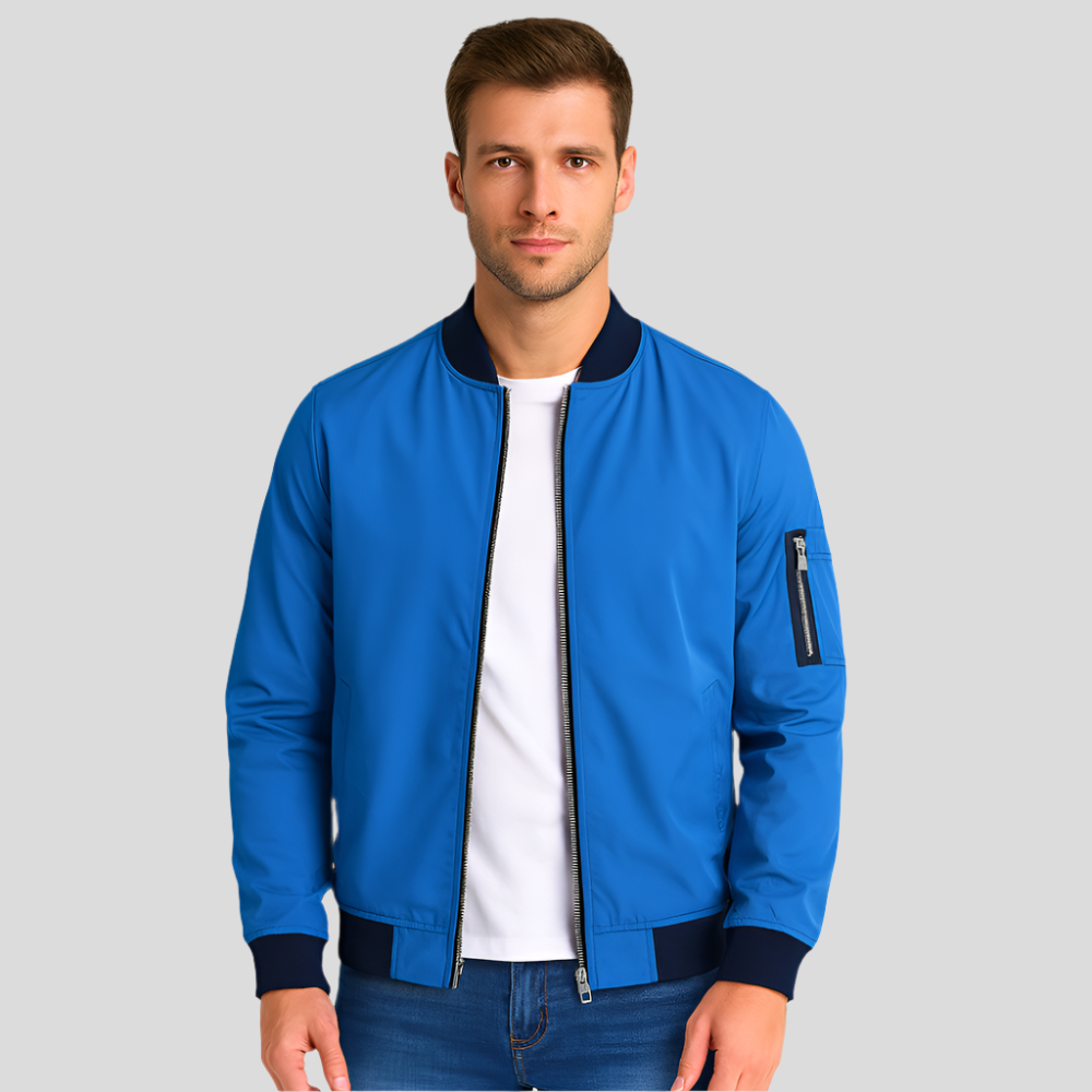 Chaqueta de hombre estilo bomber con bolsillos - Donovan