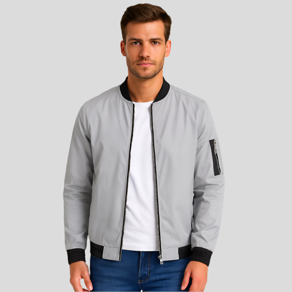 Chaqueta de hombre estilo bomber con bolsillos - Donovan