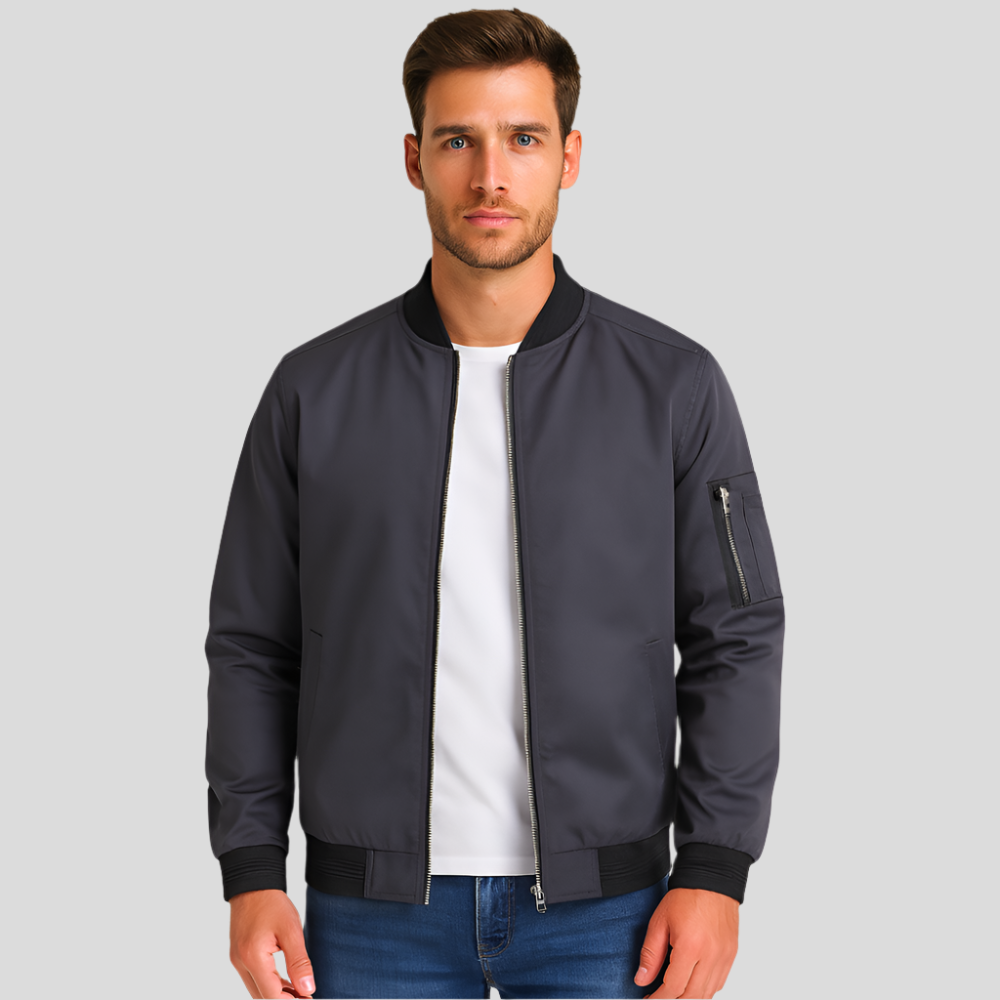 Chaqueta de hombre estilo bomber con bolsillos - Donovan