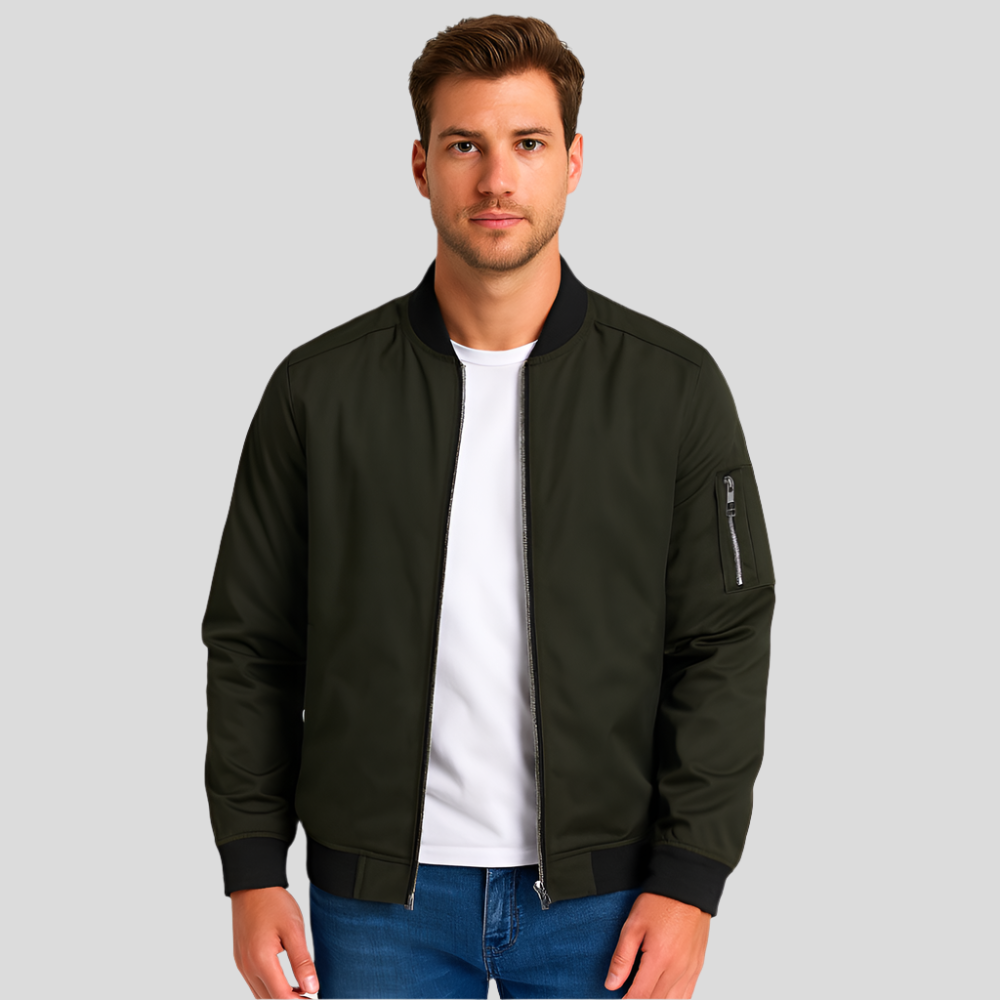 Chaqueta de hombre estilo bomber con bolsillos - Donovan