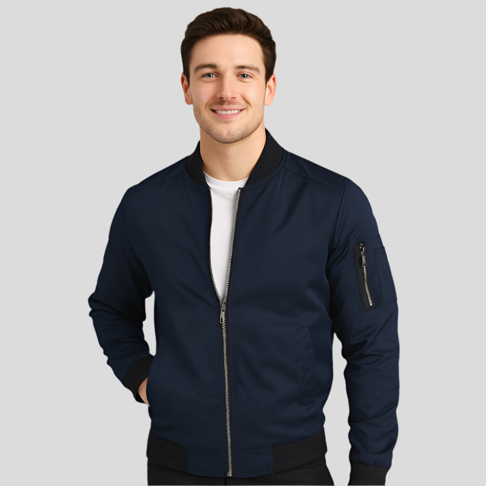 Chaqueta de hombre estilo bomber con bolsillos - Donovan