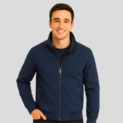 Chaqueta de hombre ligera con cremallera frontal - Brad