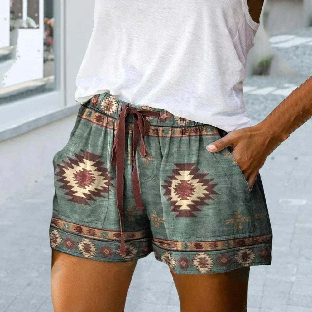 ROSIE - Pantalones cortos de playa chic