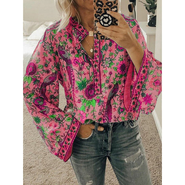 Gisela - Sofisticada blusa de moda