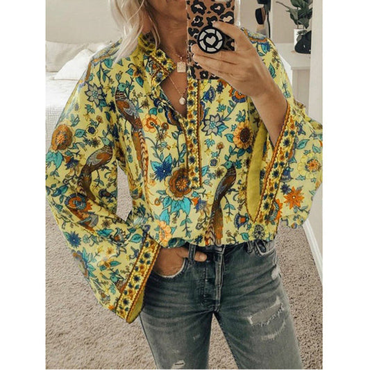Gisela - Sofisticada blusa de moda