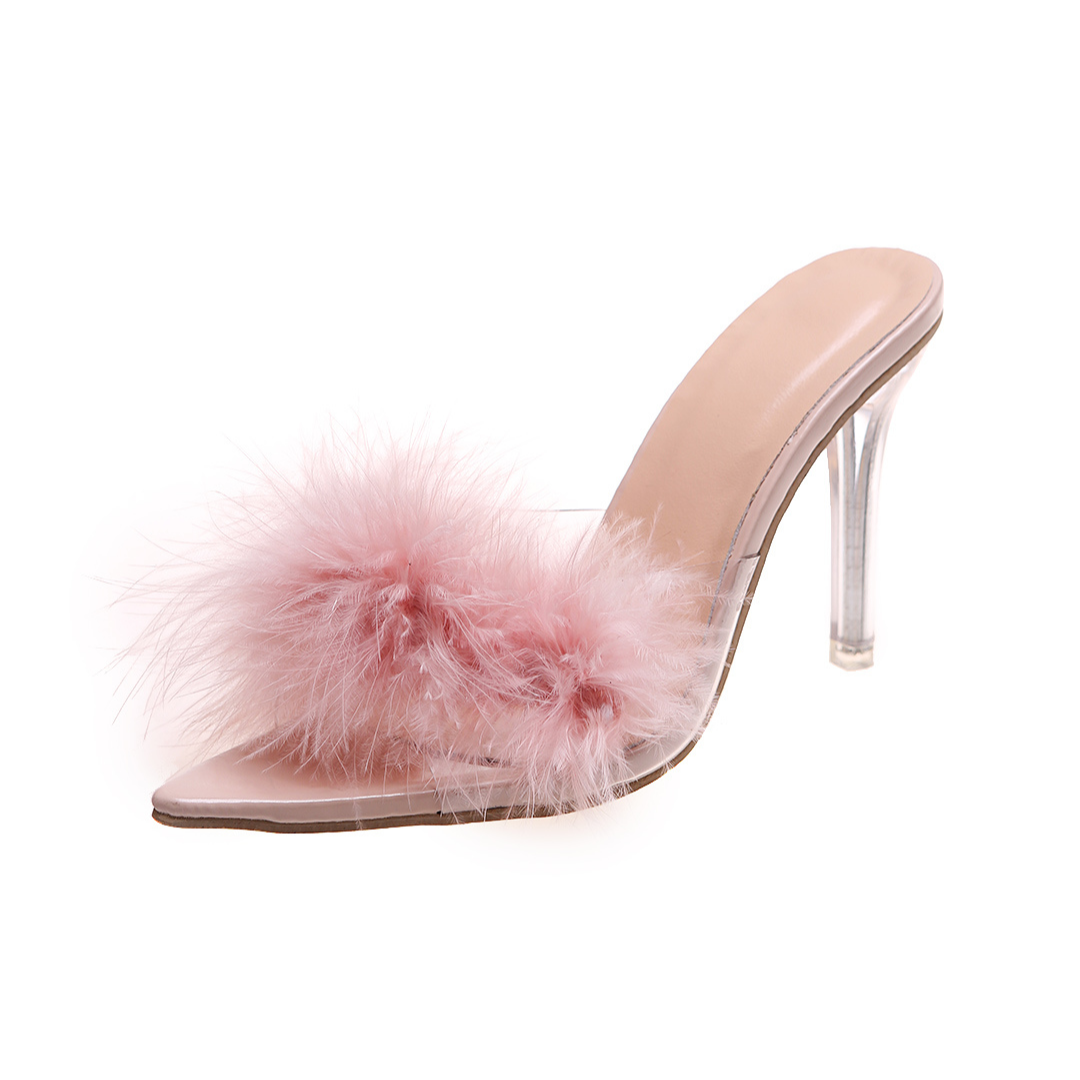 HALLEY - Tacones Pluma Elegance