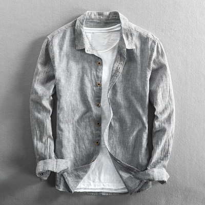 Constantino - Camisa de Lino a Rayas