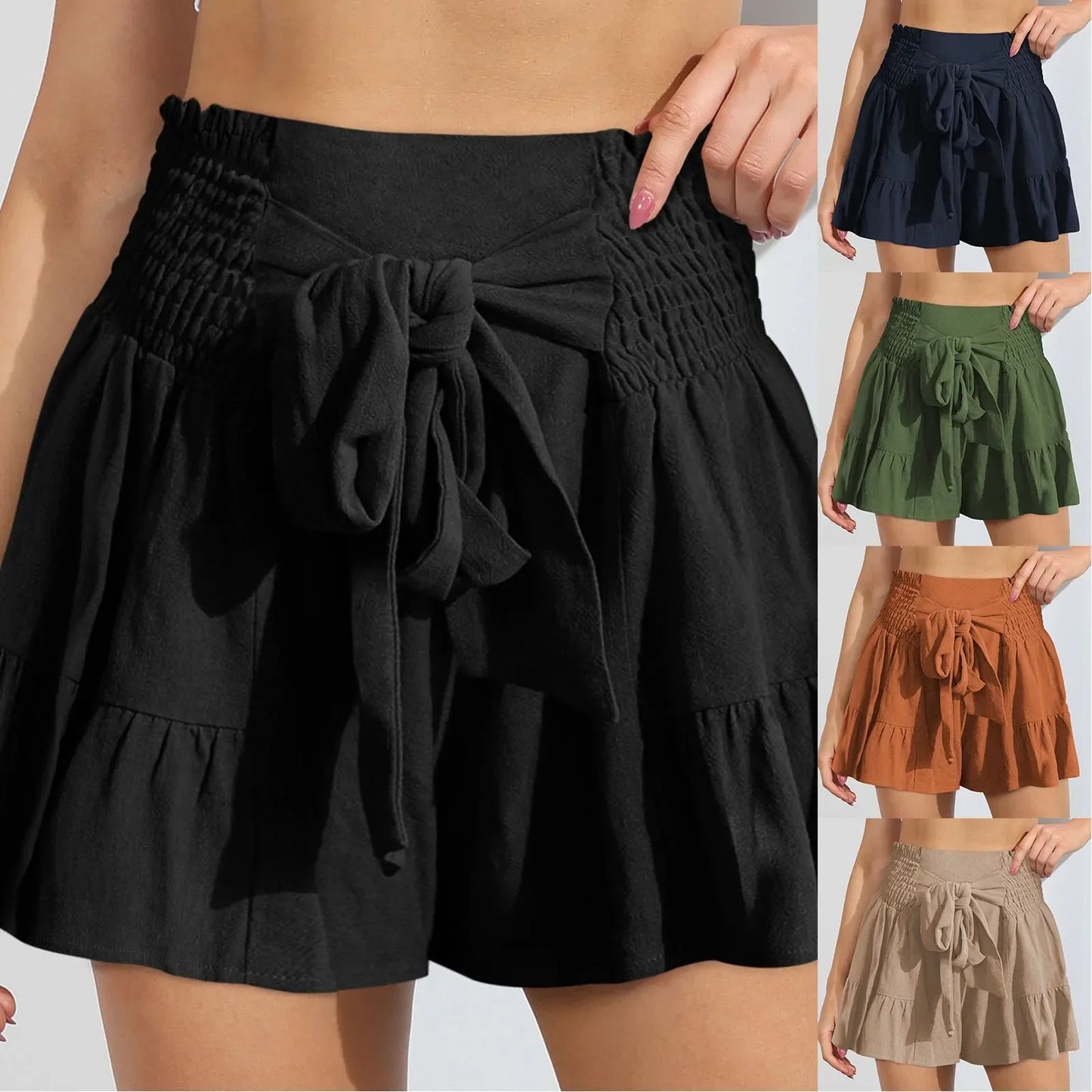 Karla - Pantalones cortos ligeros de verano para mujeres elegantes