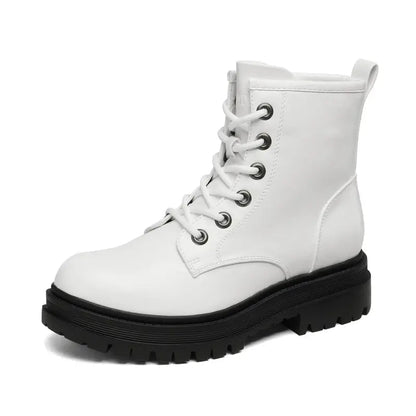 Botas negras de mujer con plataforma robusta - Ulrika