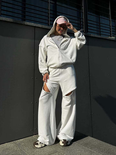 Conjunto mujer loungewear con capucha - Maribel