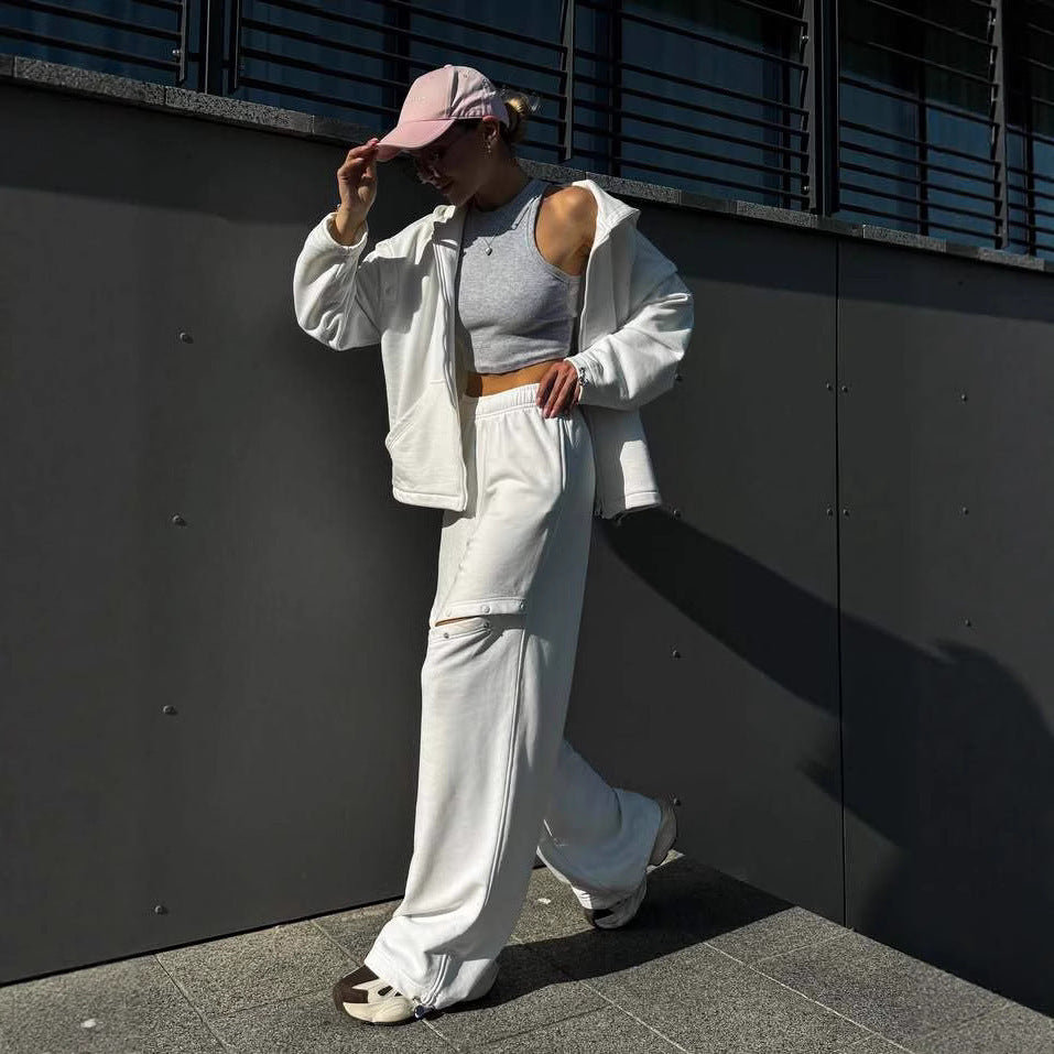 Conjunto mujer loungewear con capucha - Maribel