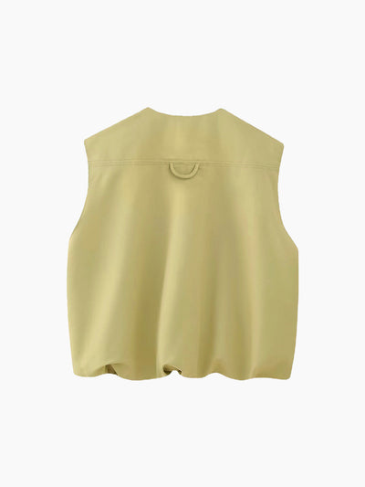 Chaleco sin mangas otoñial - Ada