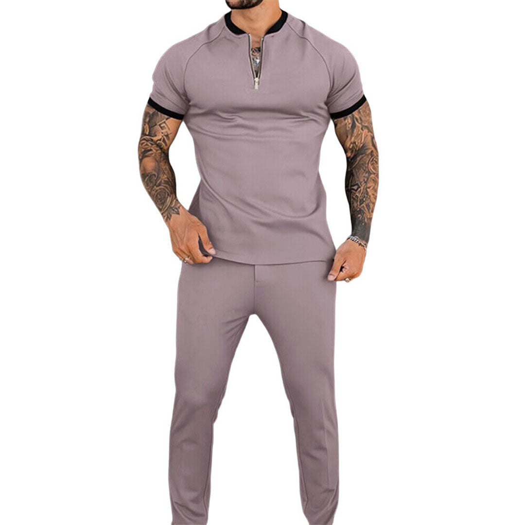 ALEC - Conjunto casual slim fit