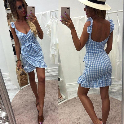 Rica - Pequeño vestido a cuadros