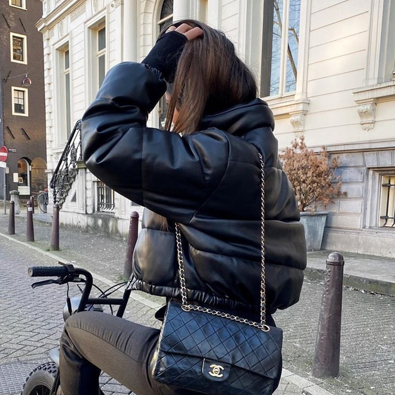 Chaqueta acolchada mujer estilo urbano - Duna