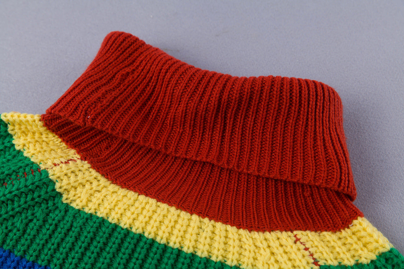 Desirée - Jersey de rayas Rainbow para mujer