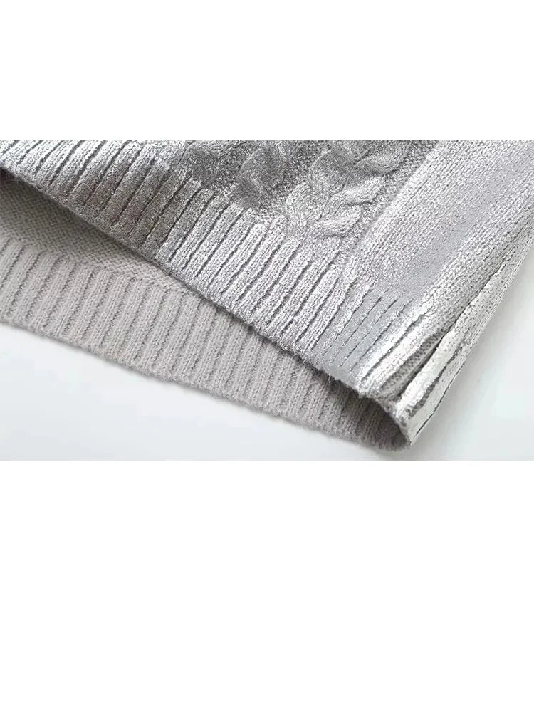 Clarina - Jersey de punto holgado con cable