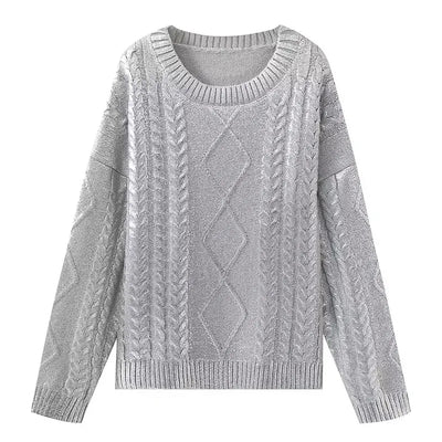 Clarina - Jersey de punto holgado con cable