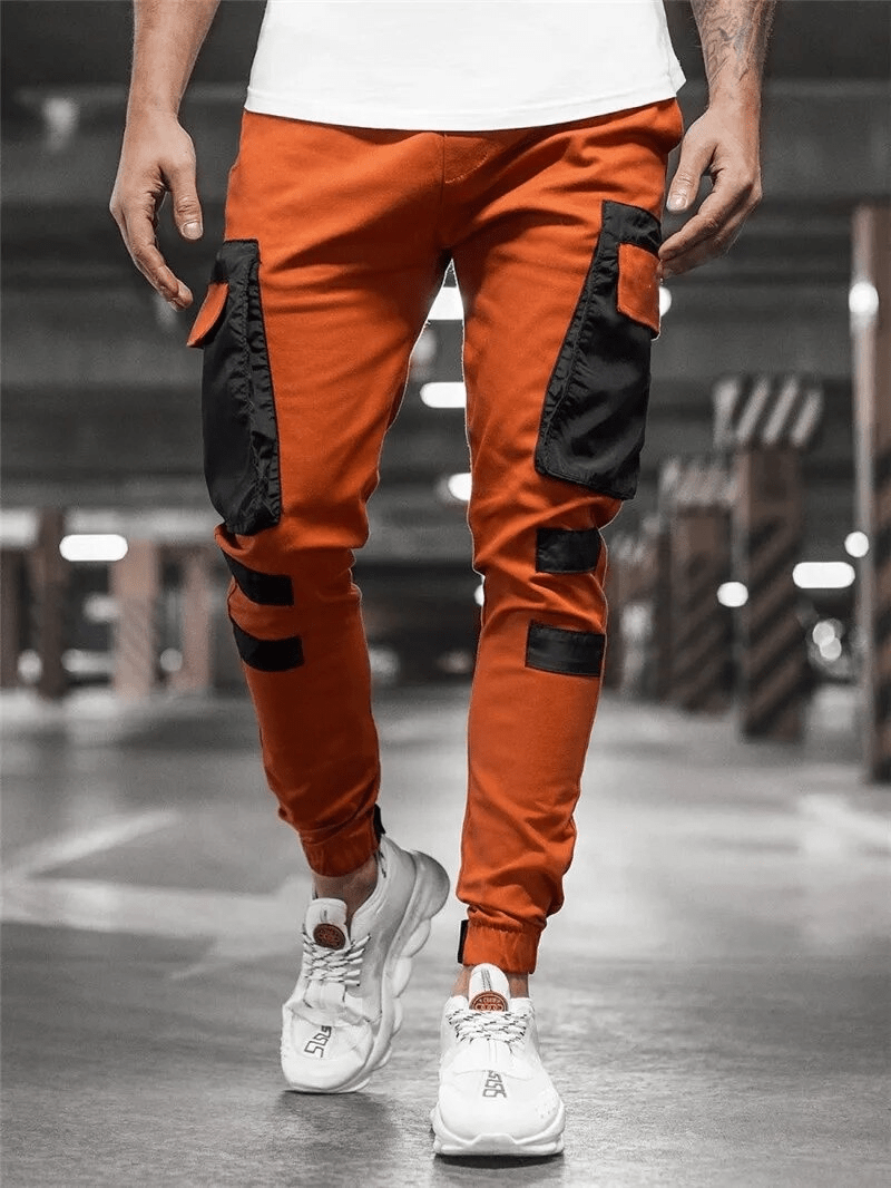 Pantalon jogger hombre con bolsillos cargo - Raiden