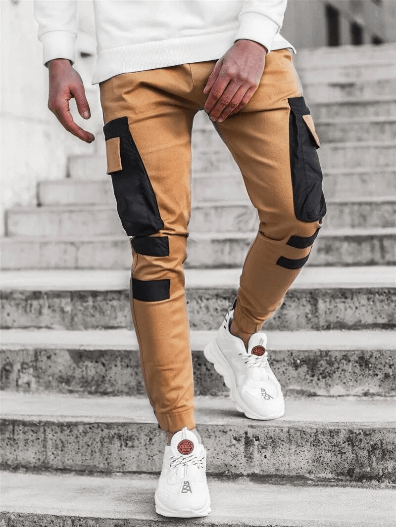 Pantalon jogger hombre con bolsillos cargo - Raiden