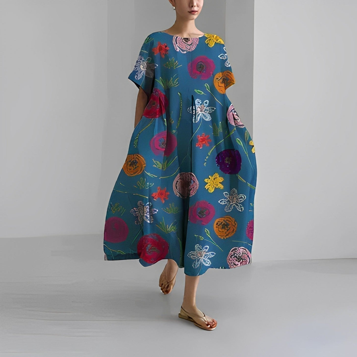 Katarina - Vestido floral boho para lucir con estilo