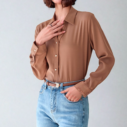 Blusa de Elegancia Aurablend