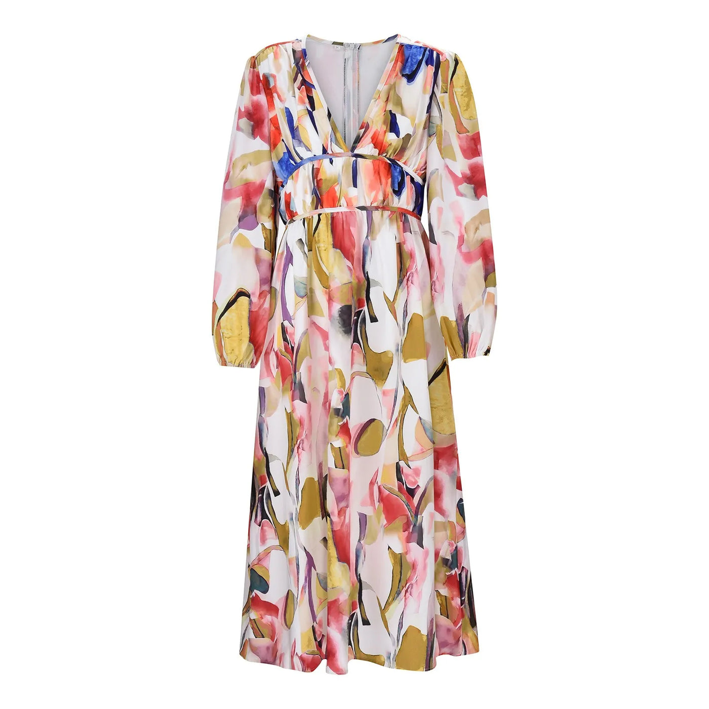 Juliette - Maxivestido bohemio con escote en V