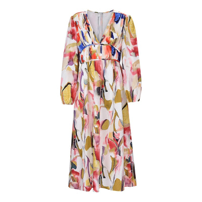 Juliette - Maxivestido bohemio con escote en V