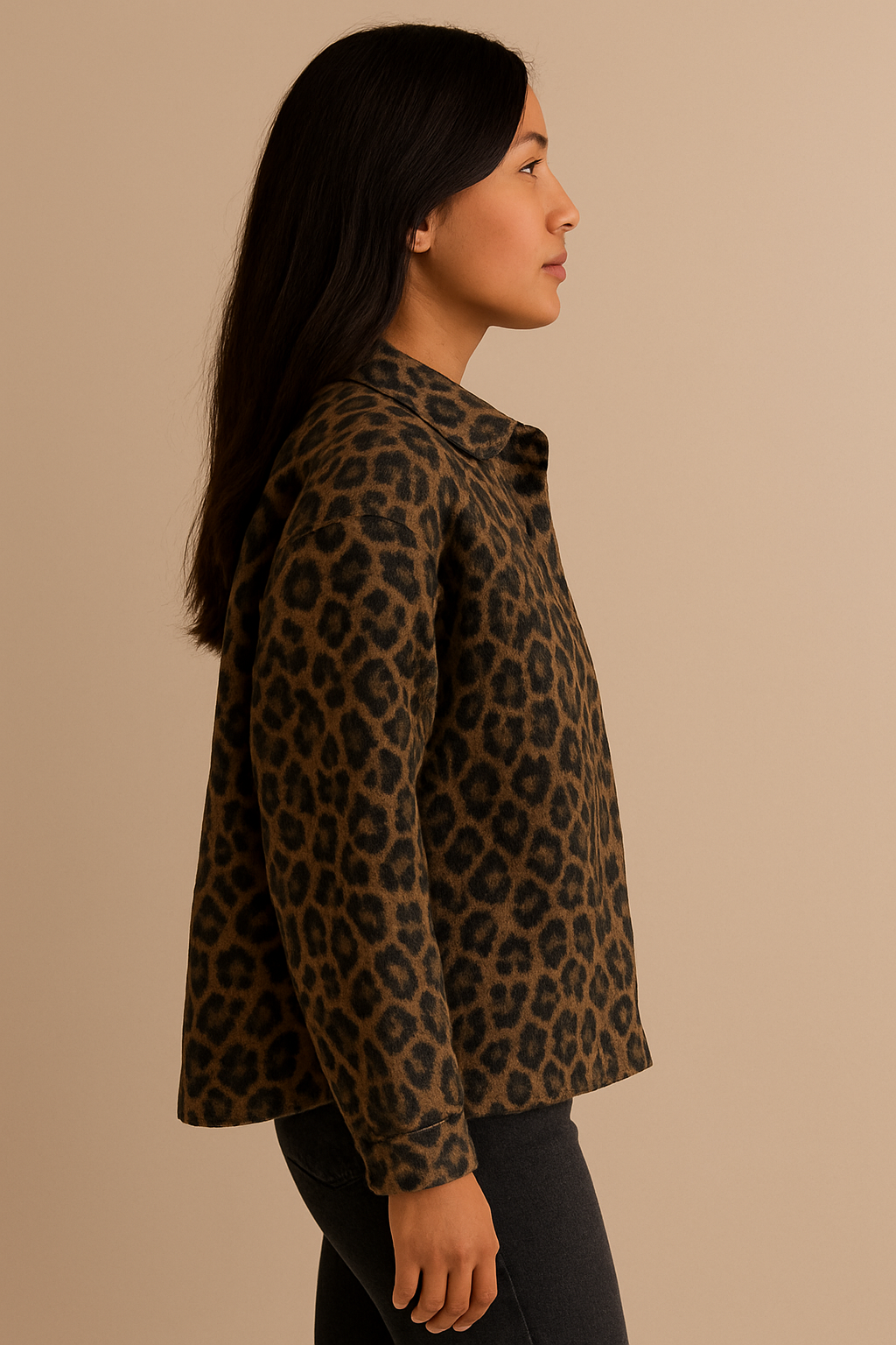 Chaqueta mujer leopardo - Leandra