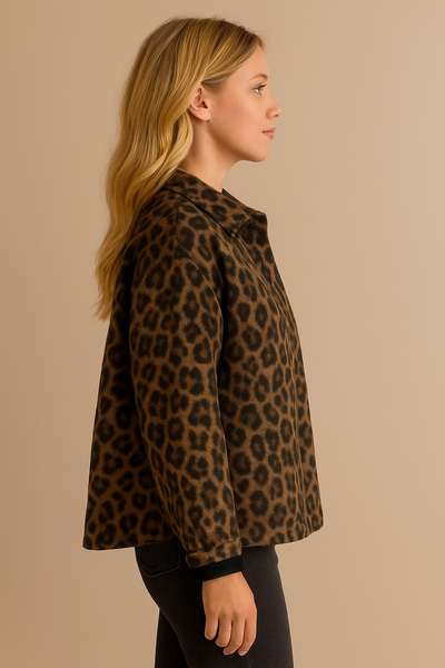 Chaqueta mujer leopardo - Leandra