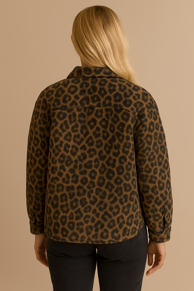 Chaqueta mujer leopardo - Leandra