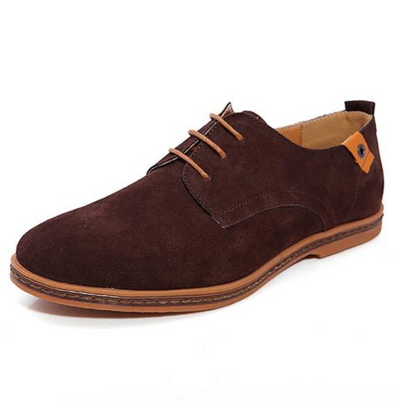 Masimo - Elegantes zapatos de ante para hombre
