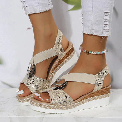 SANNE - Sandalias ortopédicas con cuña