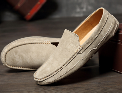 Liro - Mocasines de piel para hombre, elegantes y cómodos