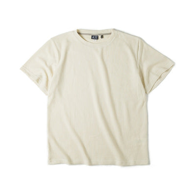 Camiseta hombre manga corta textura gofre blanca - Brando