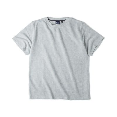 Camiseta hombre manga corta textura gofre blanca - Brando