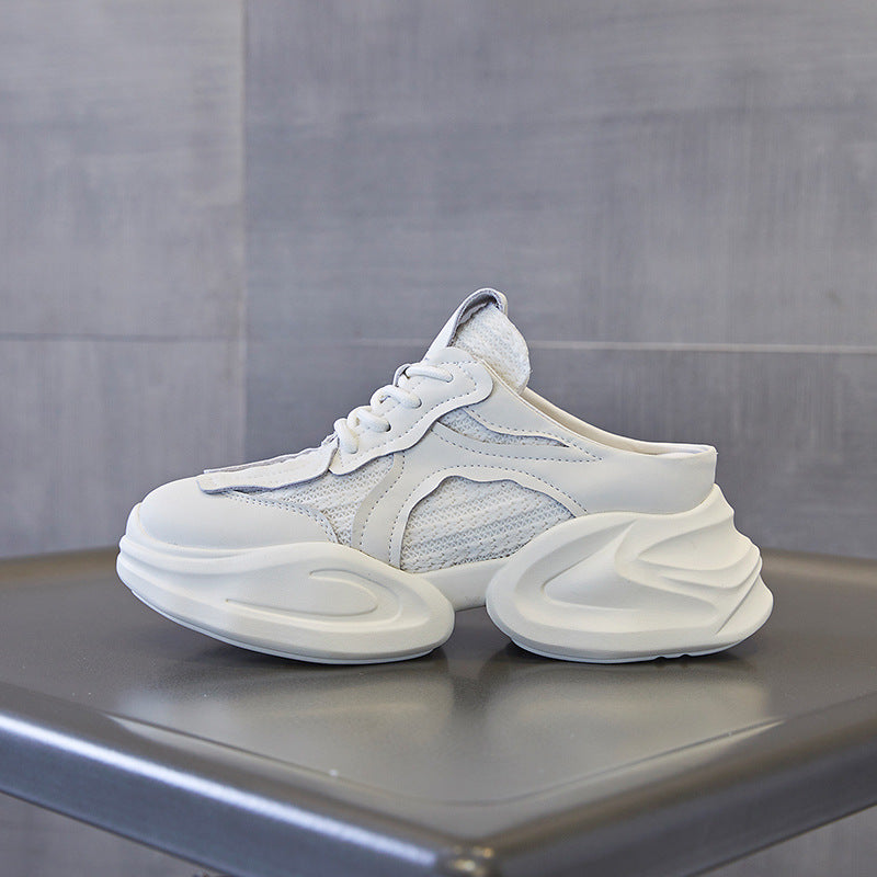 Yessy - Zapatos de tacón medio transpirables y a la moda