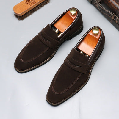 Mocasines hombre estilo clásico británico color café - Westbury