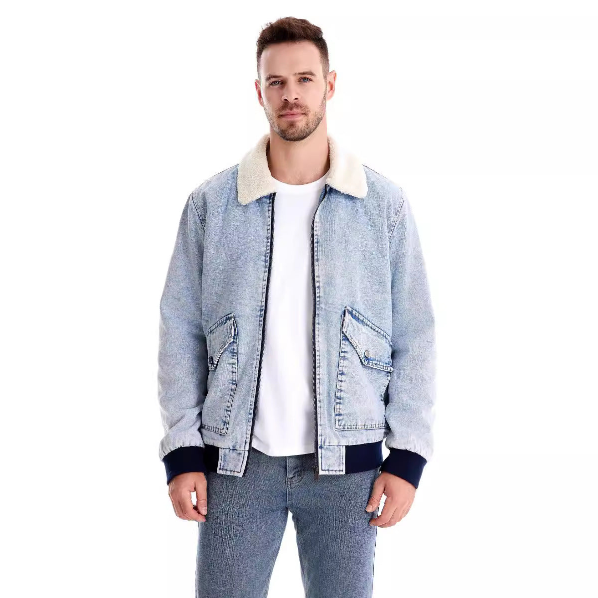 Chaqueta hombre denim - Kaspar