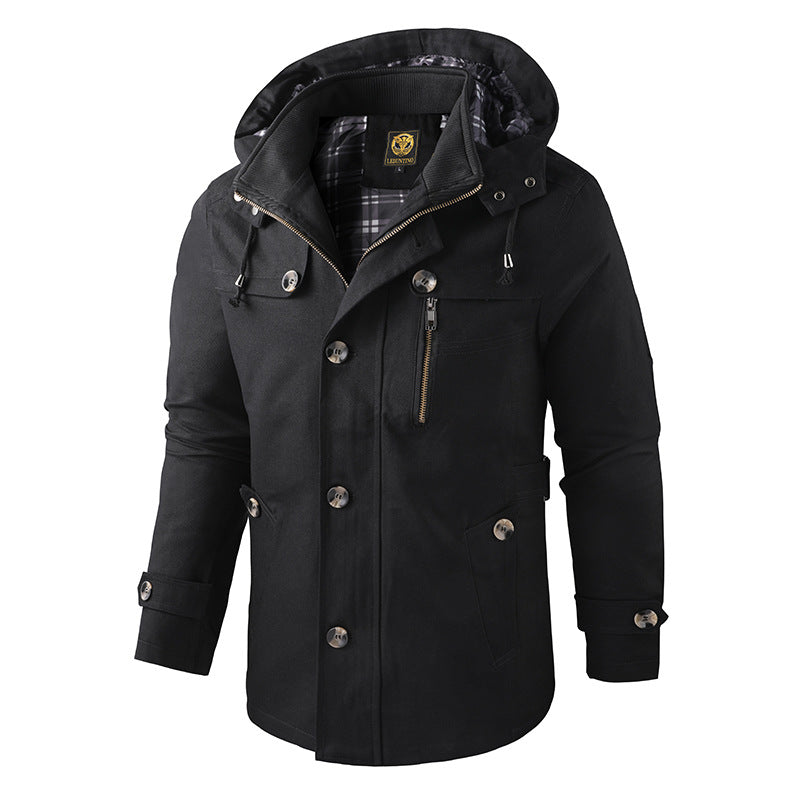 Chaqueta casual con capucha - Emerik