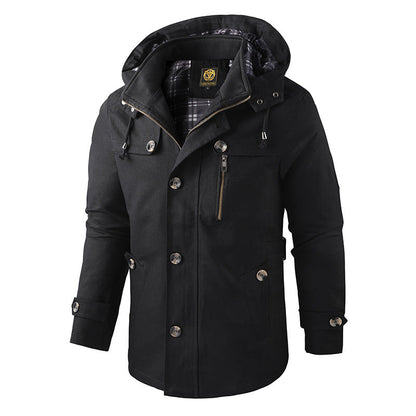 Chaqueta casual con capucha - Emerik