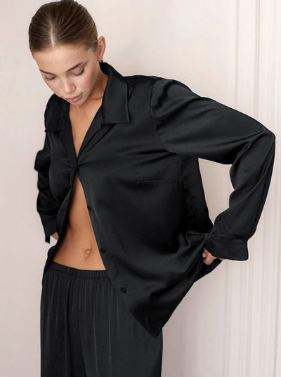 Lorenza - Elegante pijama con blusa y pantalón