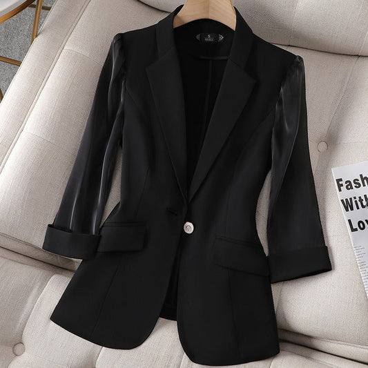 Blazer de piel vegana - Olivia
